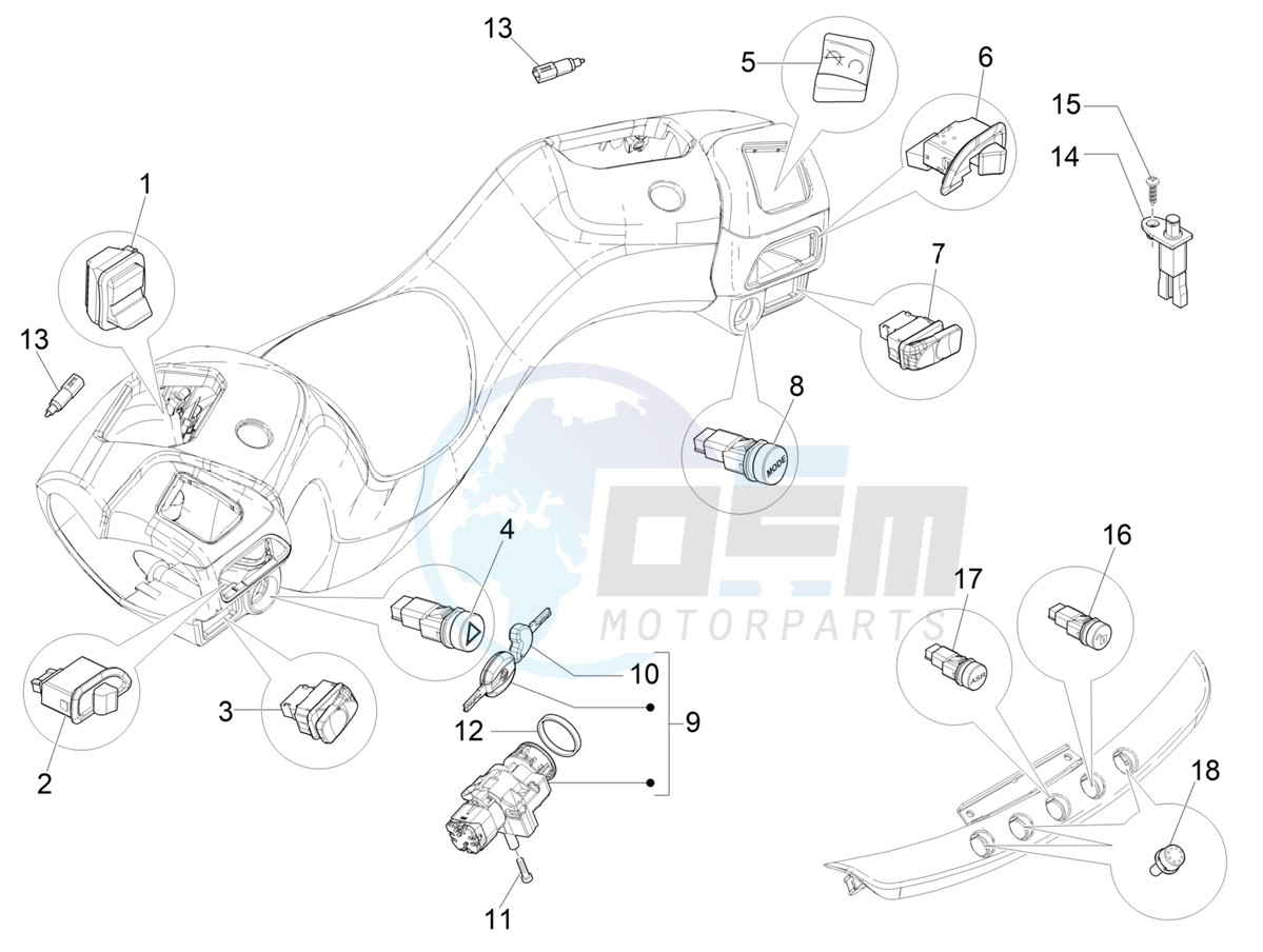 Selectors - Switches - Buttons image