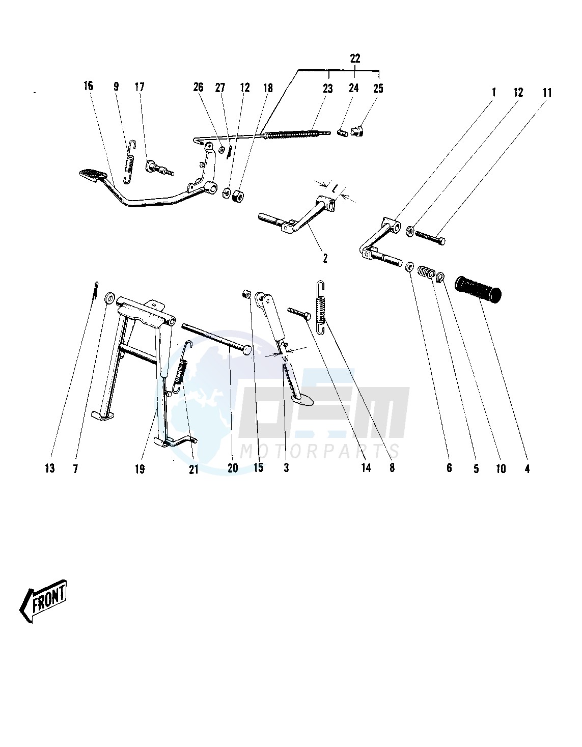 FOOTRESTS_STANDS_BRAKE PEDAL image