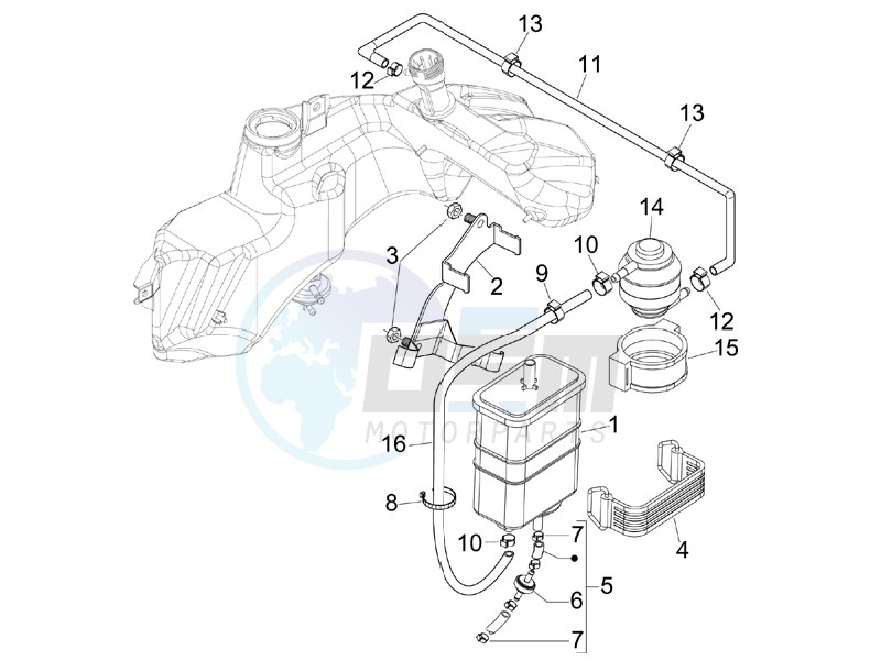 Anti-percolation system image