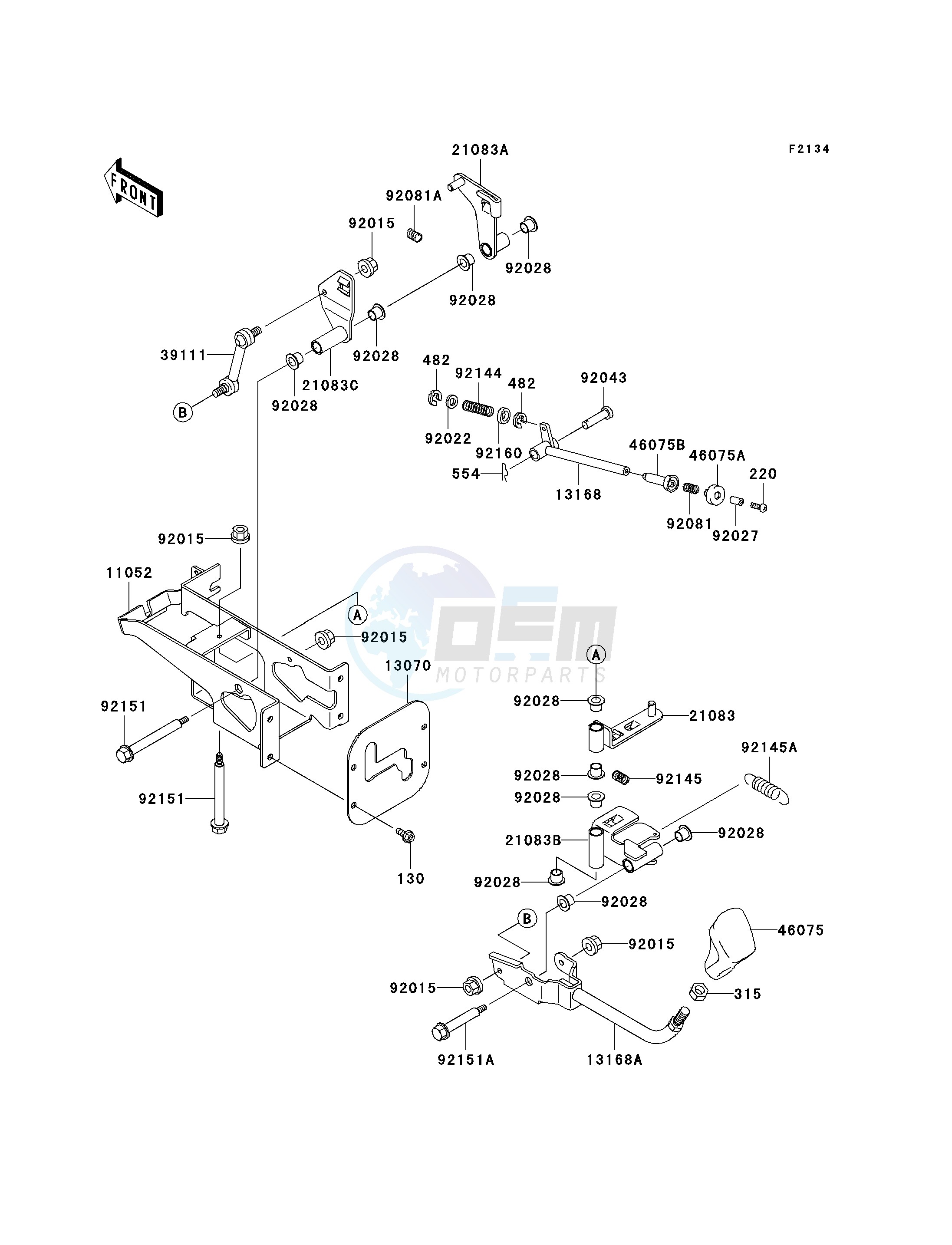 SHIFT LEVER-- S- - image