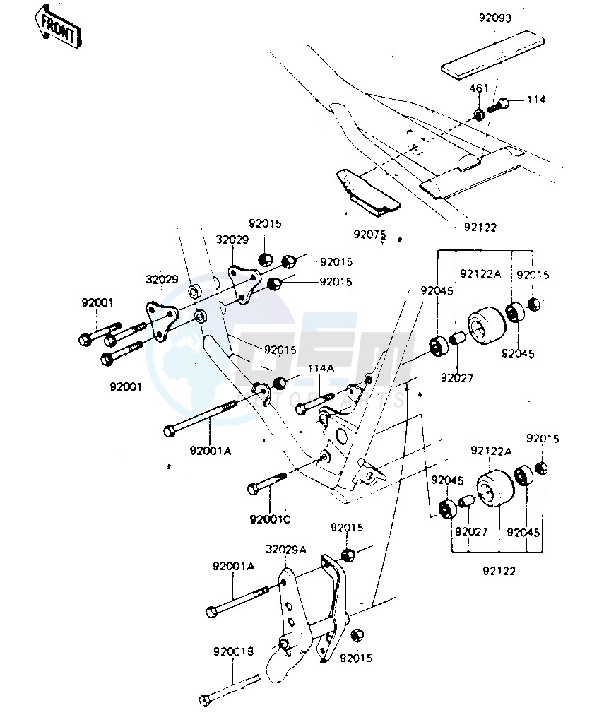 FRAME FITTINGS -- 81-82 A2_A3- - image