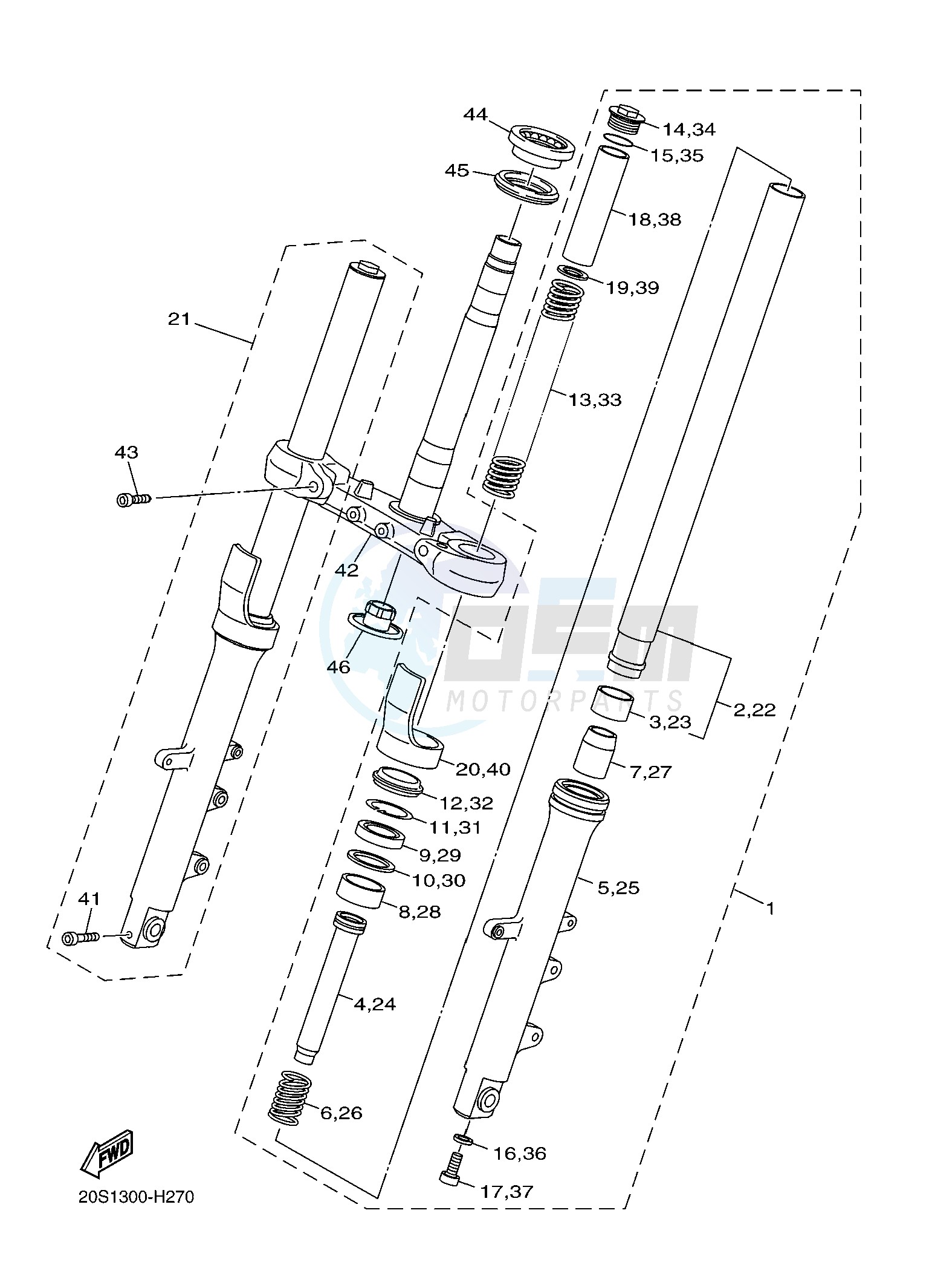 FRONT FORK image