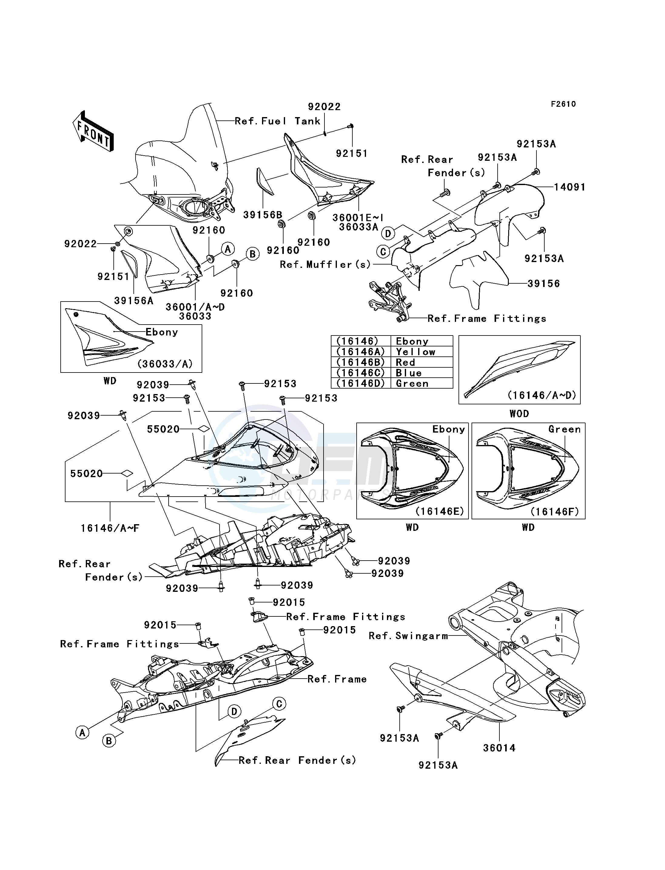 SIDE COVERS_CHAIN COVER blueprint