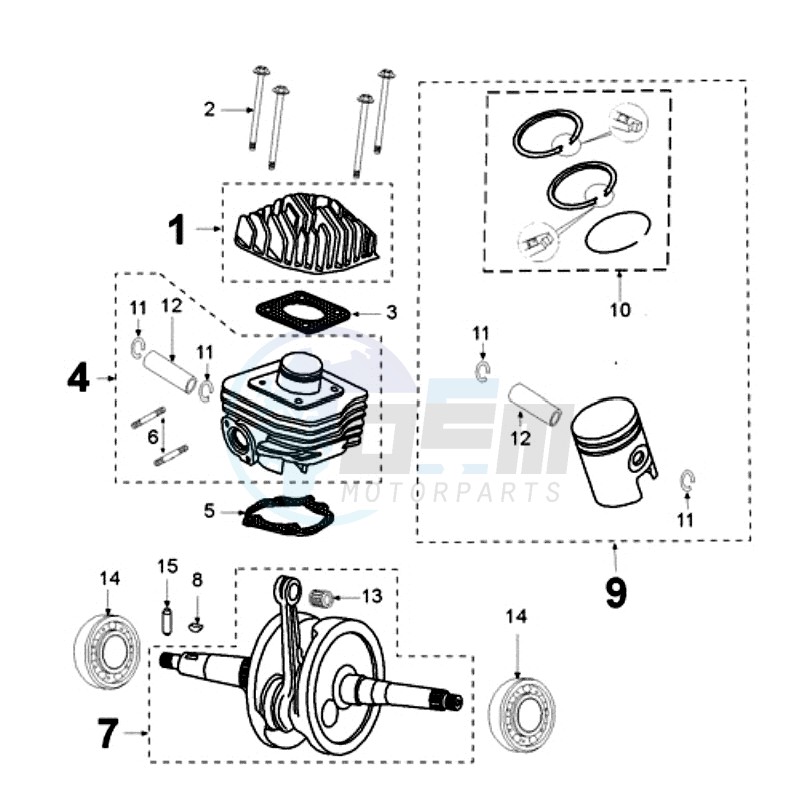 CRANKSHAFT CAST IRON image