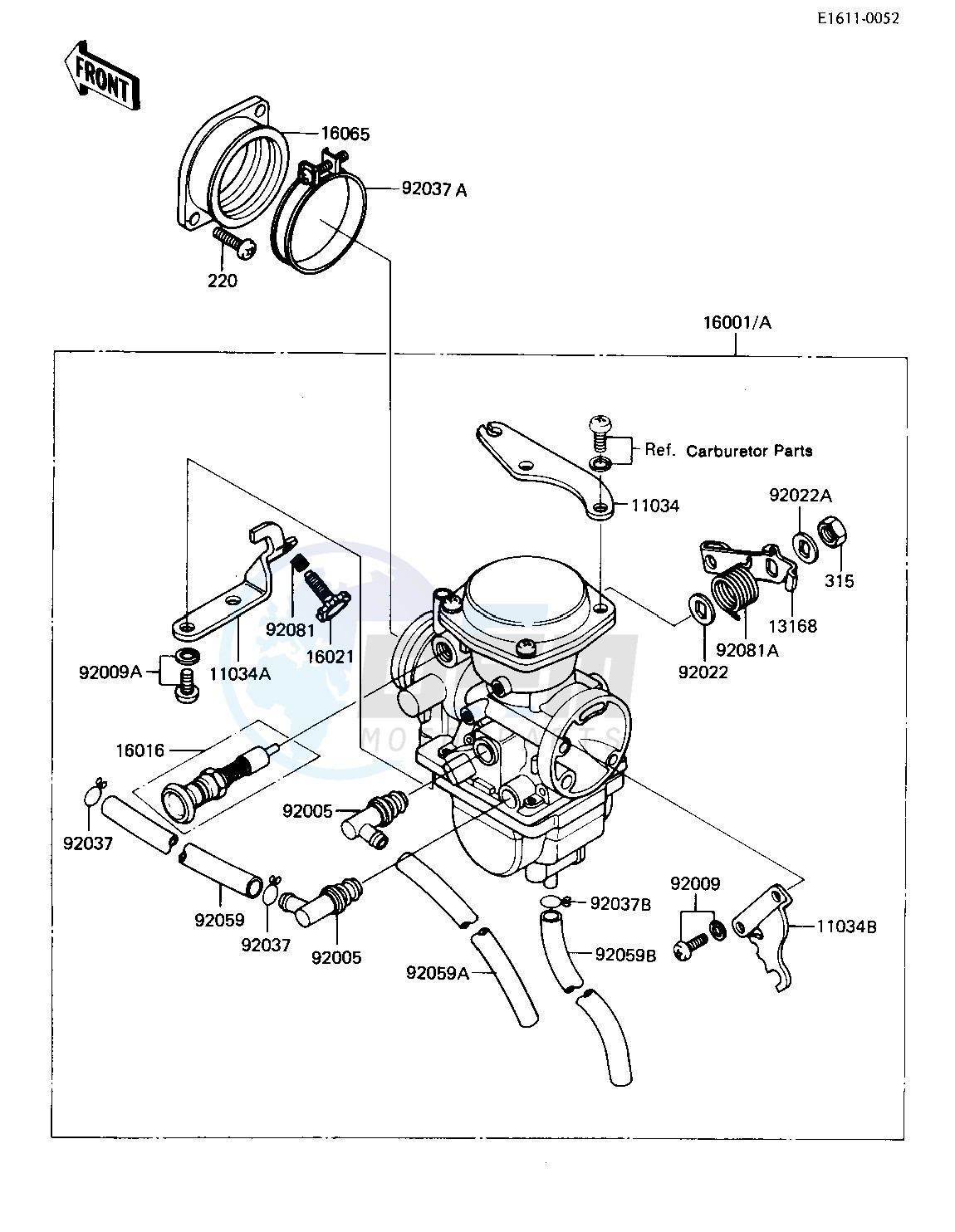 CARBURETOR ASSY image