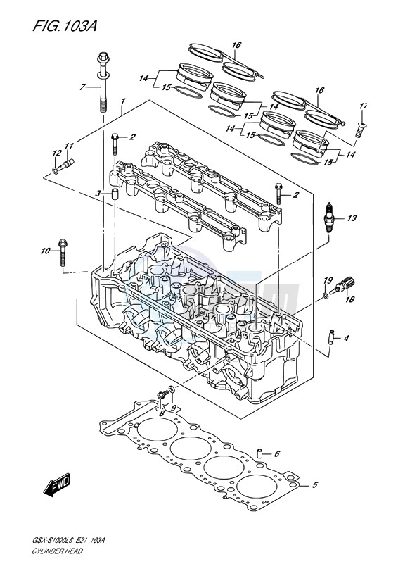 CYLINDER HEAD image