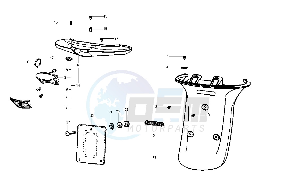 Taillight blueprint