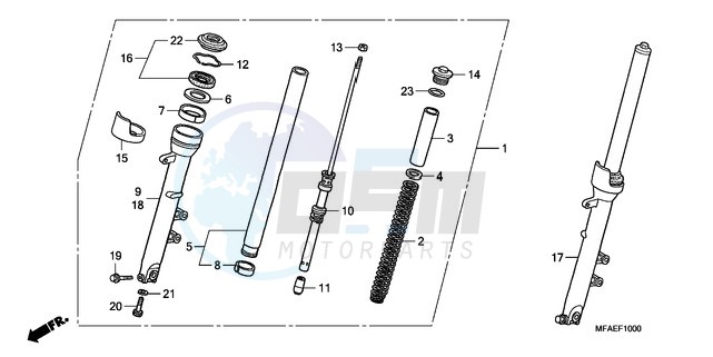 FRONT FORK image