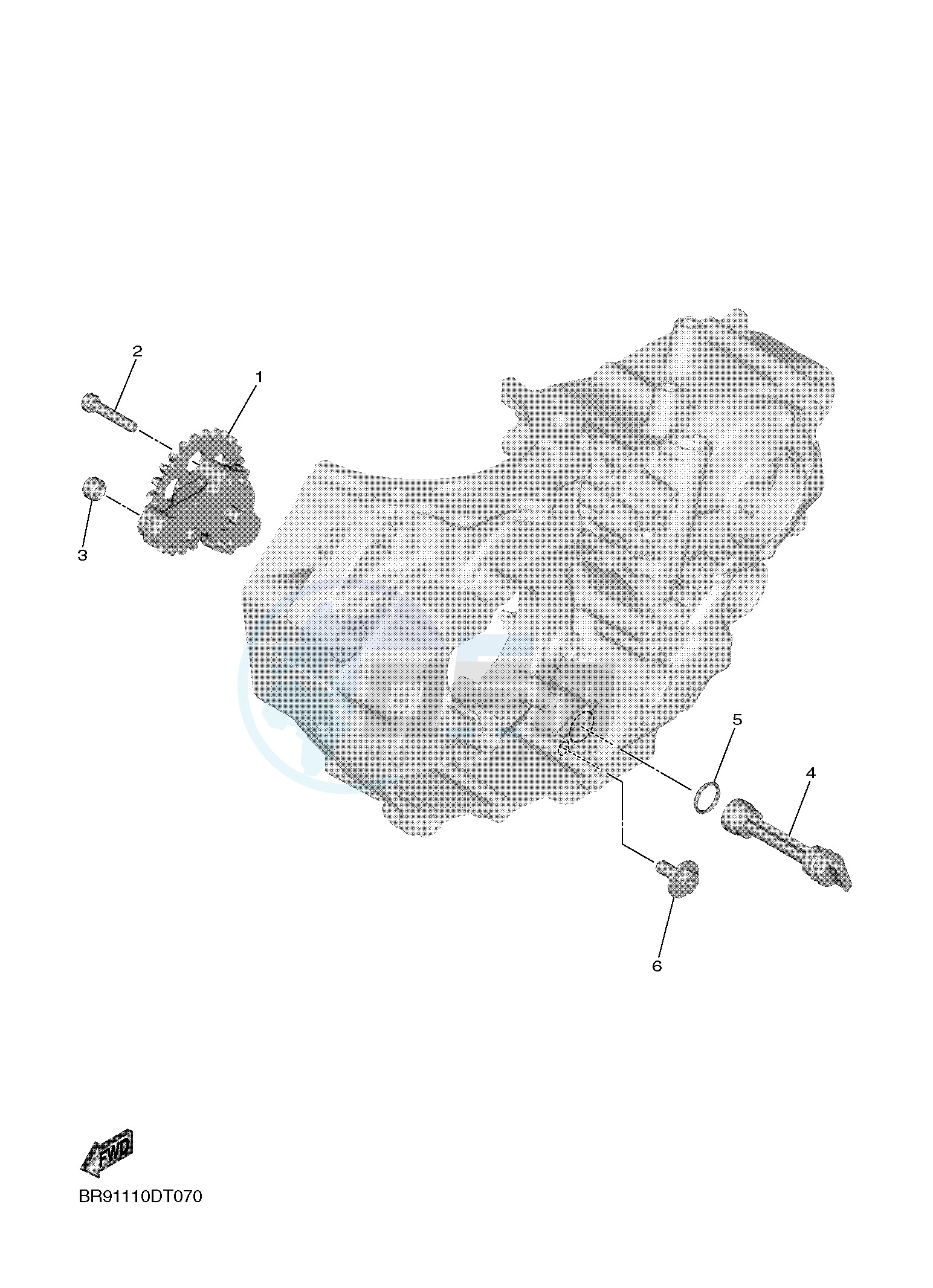 OIL PUMP blueprint