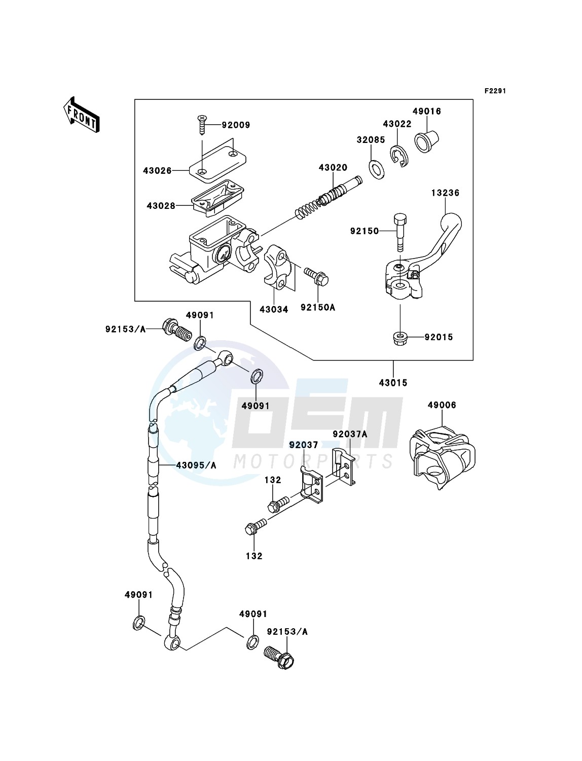 Front Master Cylinder image