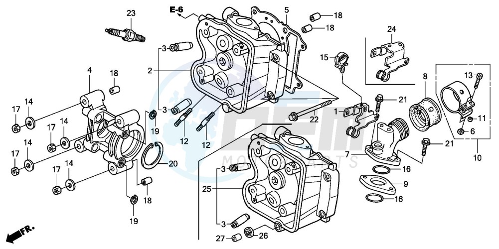 CYLINDER HEAD image