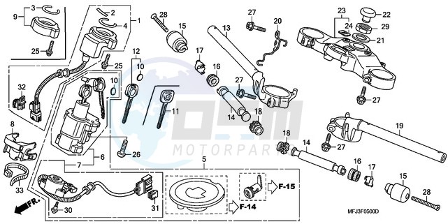 HANDLE PIPE/TOP BRIDGE image