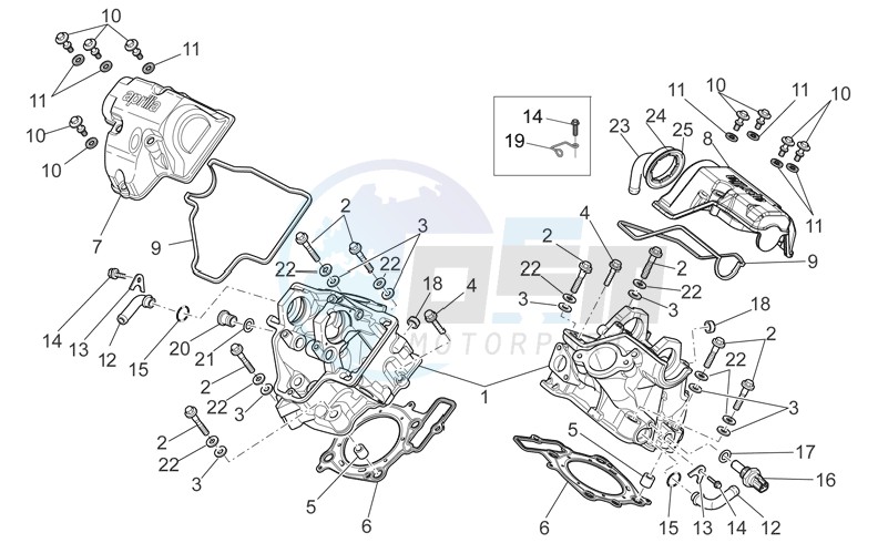 Cilinder head blueprint