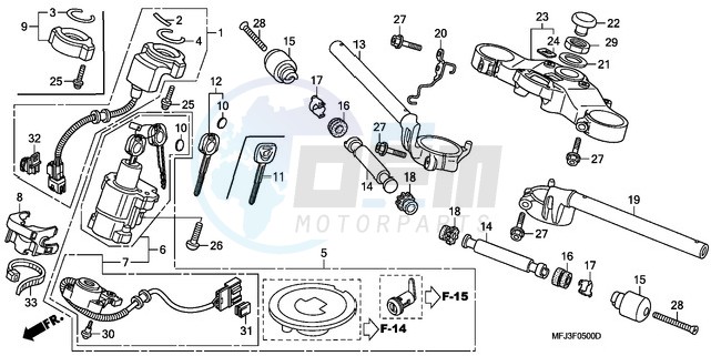 HANDLE PIPE/TOP BRIDGE image