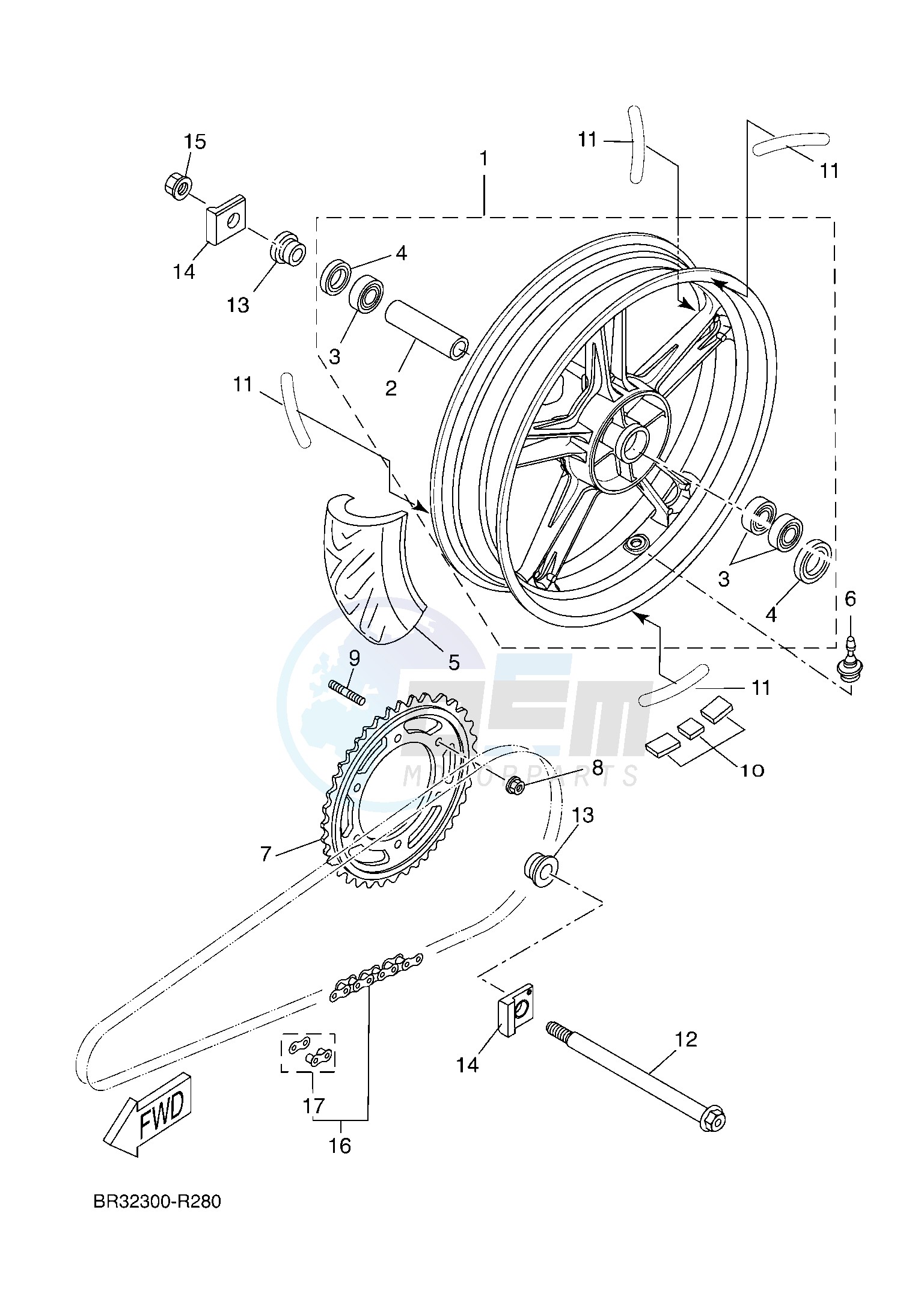 REAR WHEEL image