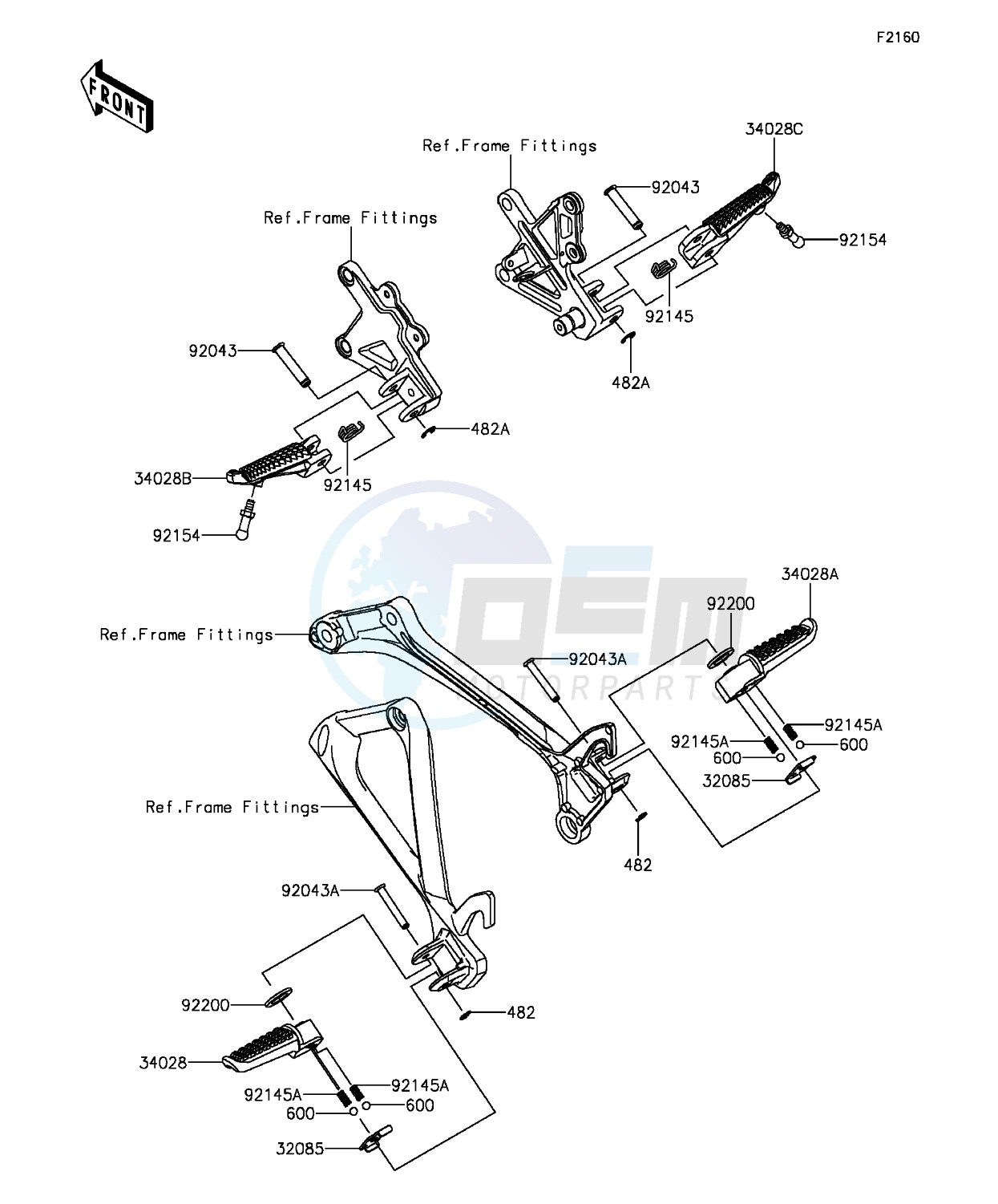 Footrests image