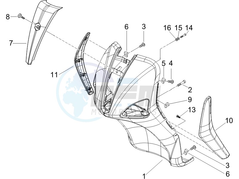 Front shield image