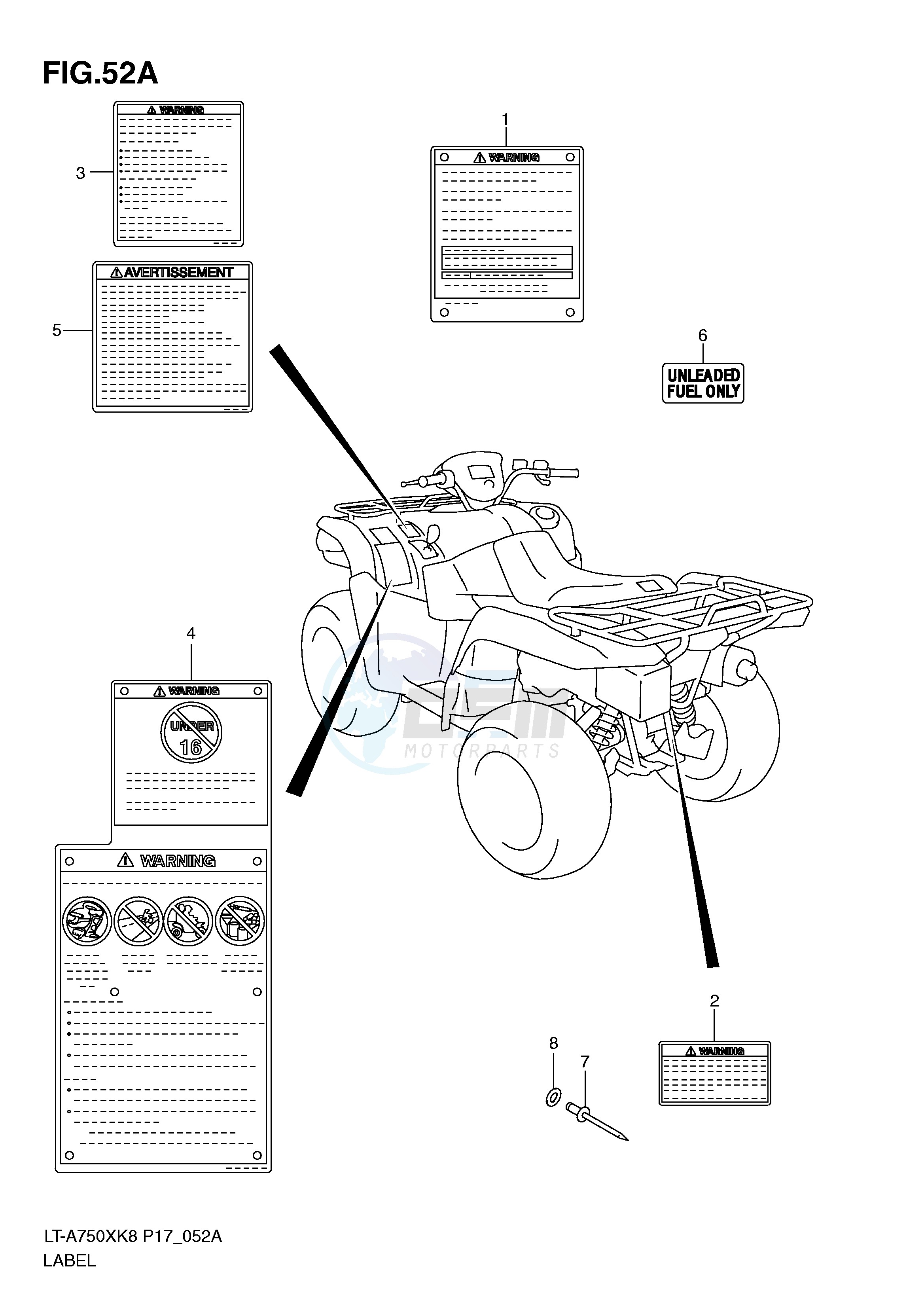 LABEL (LT-A750XK9 XZK9) blueprint