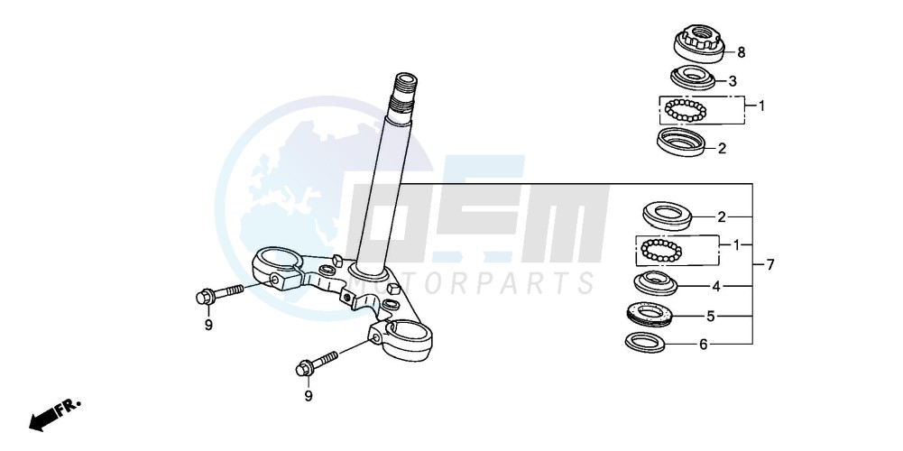 STEERING STEM image