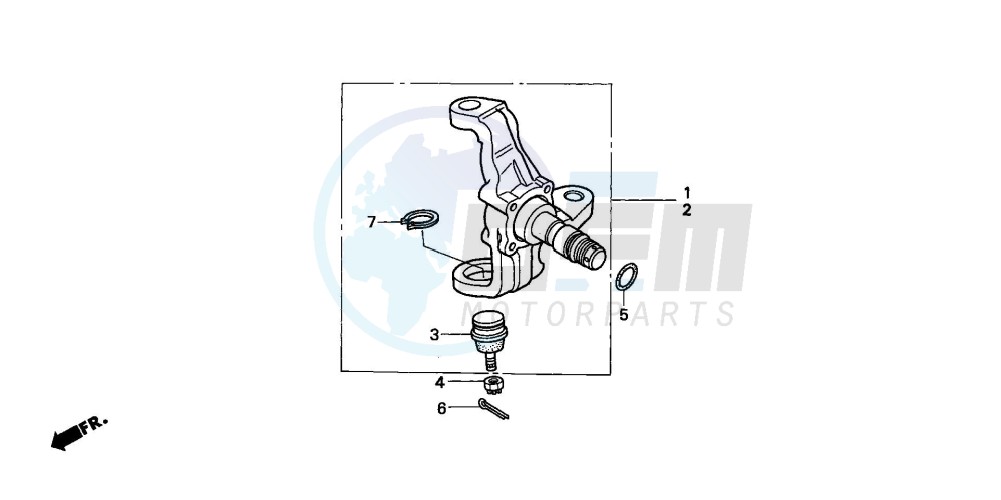 KNUCKLE (TRX300) blueprint