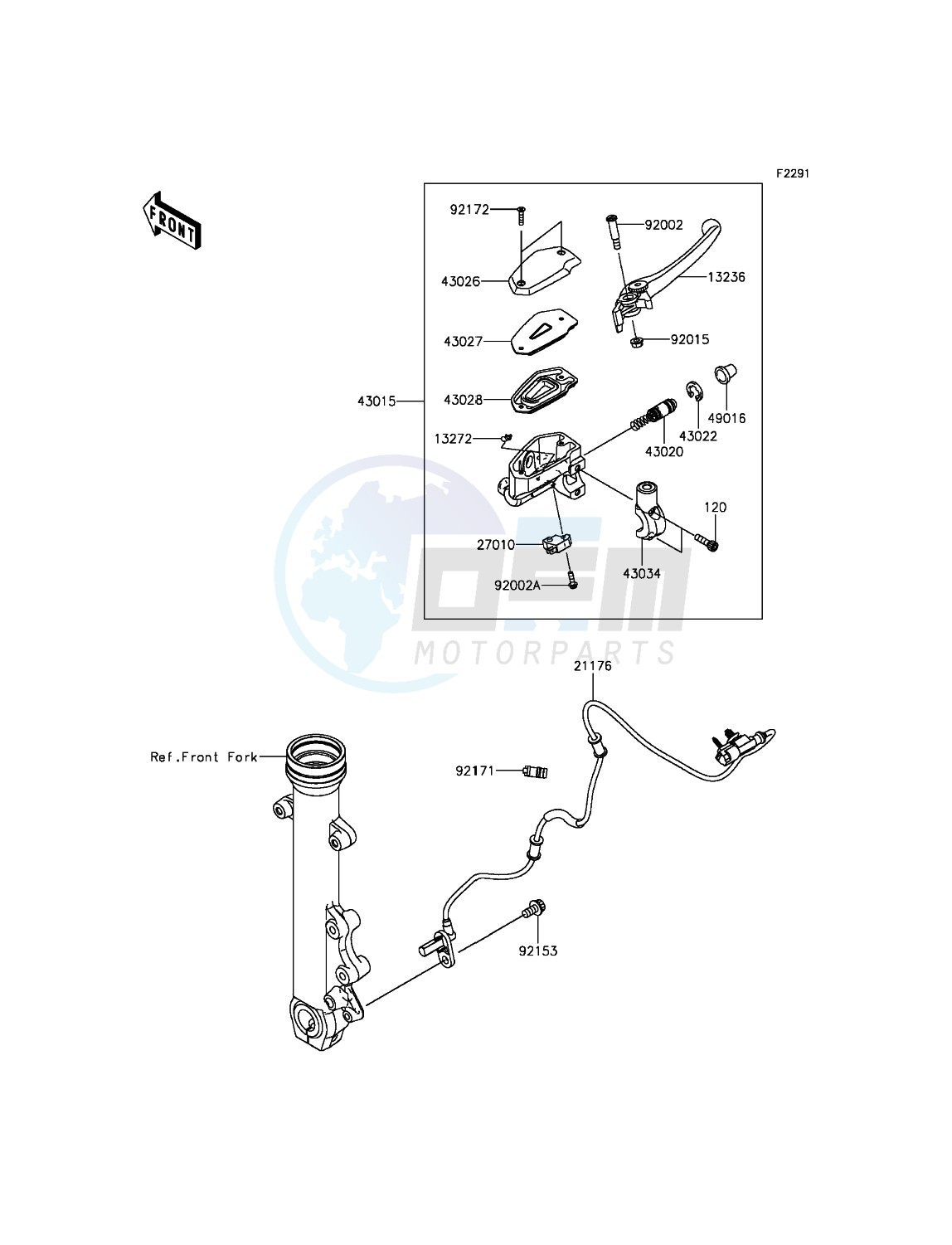 Front Master Cylinder image