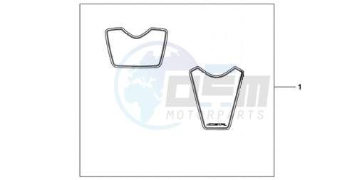 RACING STICKERSSET image