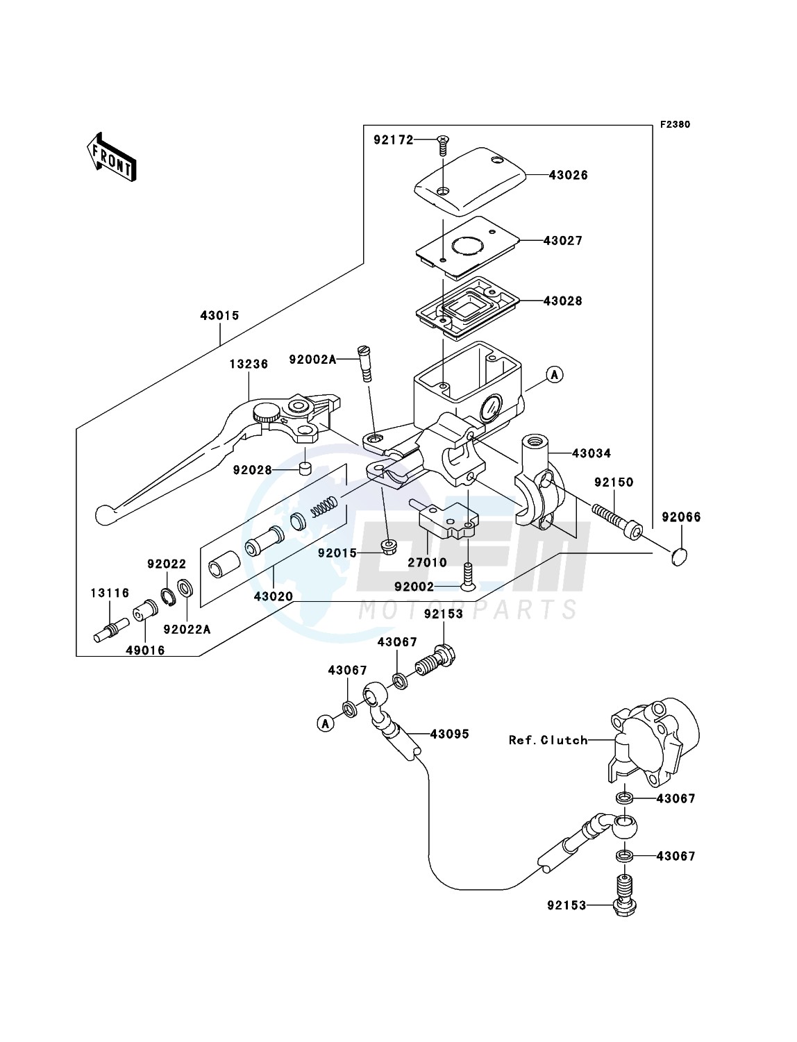 Clutch Master Cylinder image