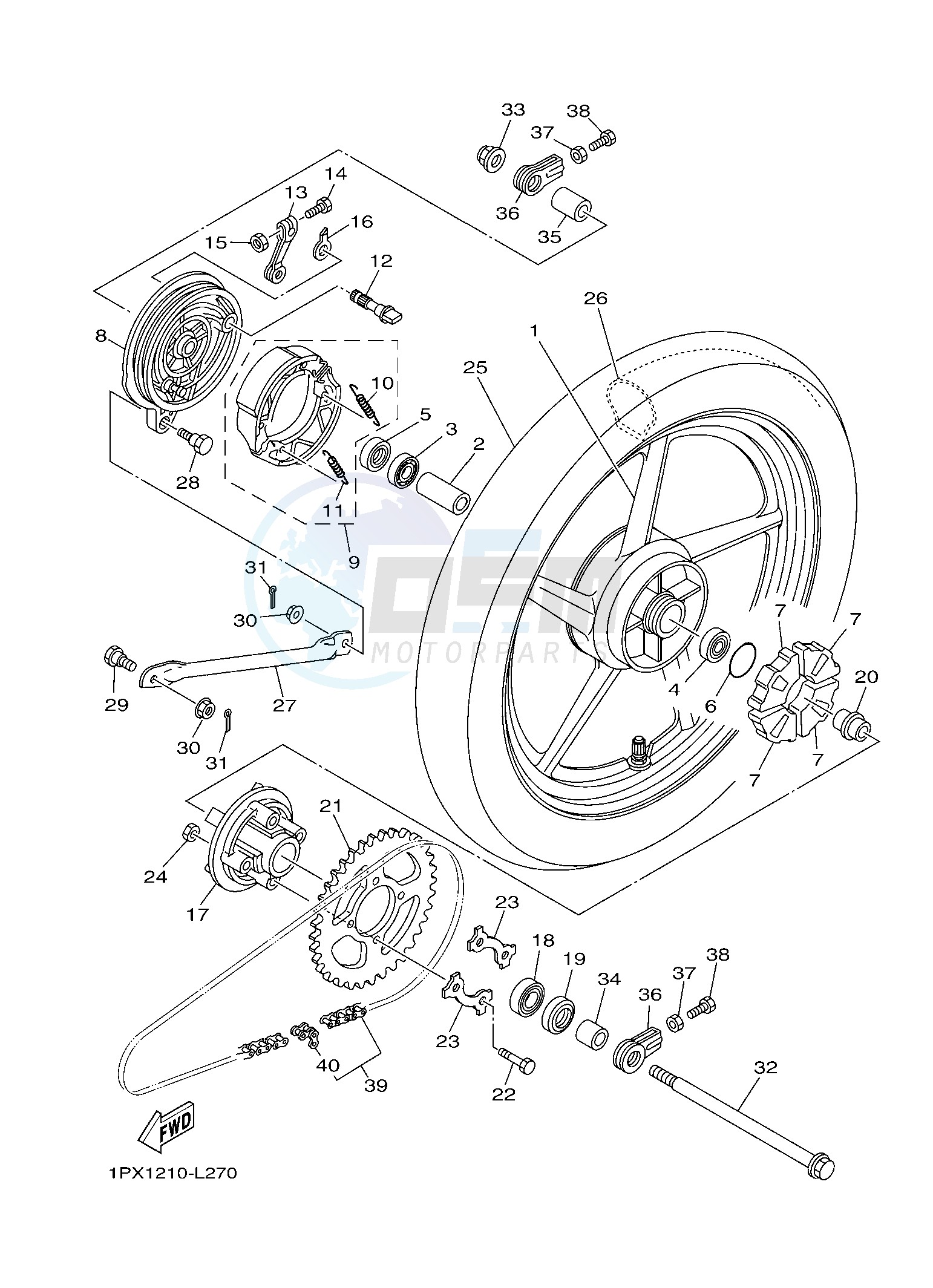 REAR WHEEL image