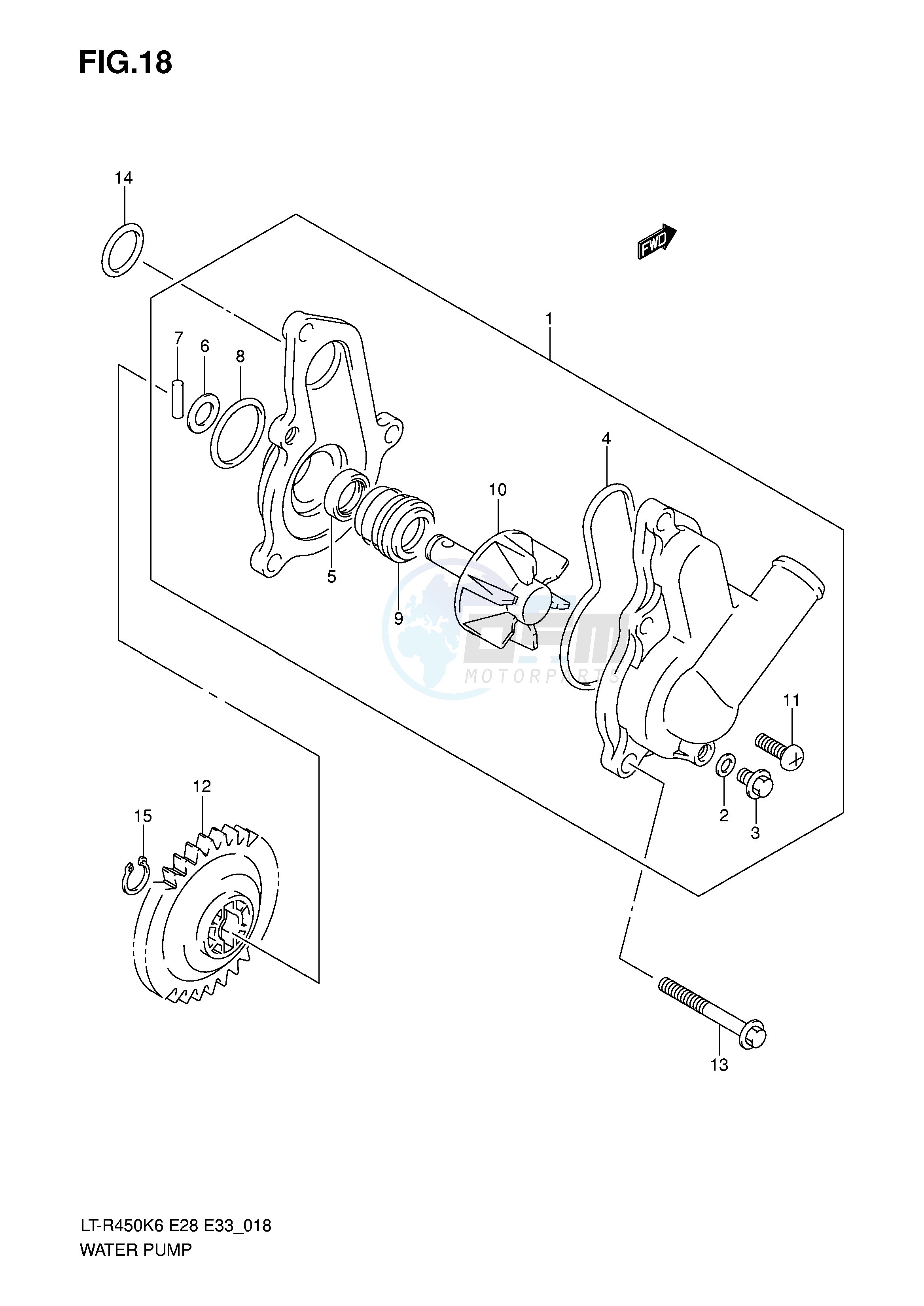 WATER PUMP blueprint