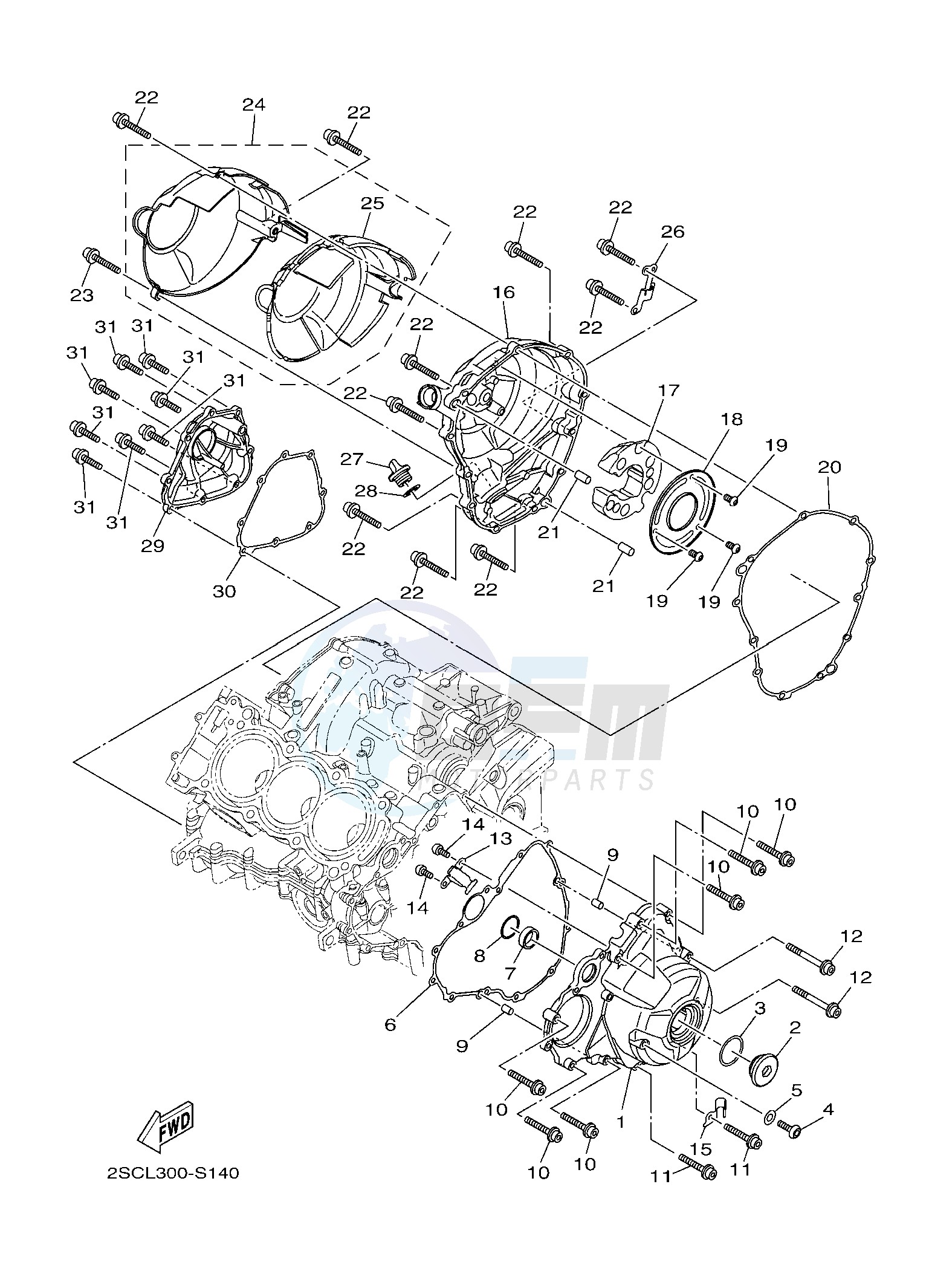 CRANKCASE COVER 1 image