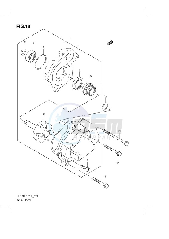 WATER PUMP image