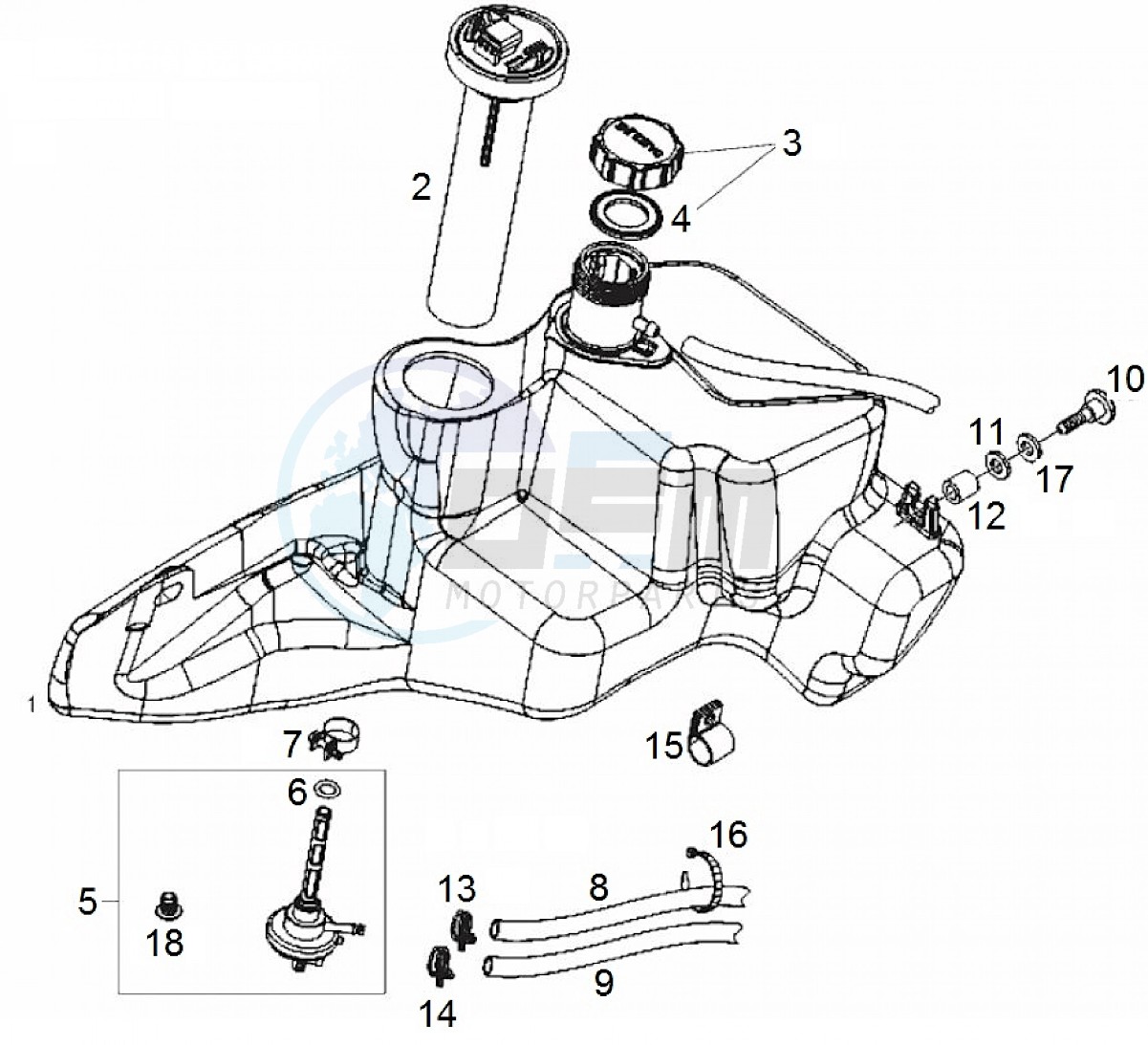 Fuel tank (Positions) image