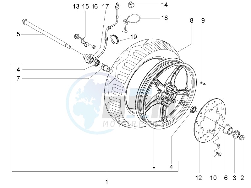 Front wheel image