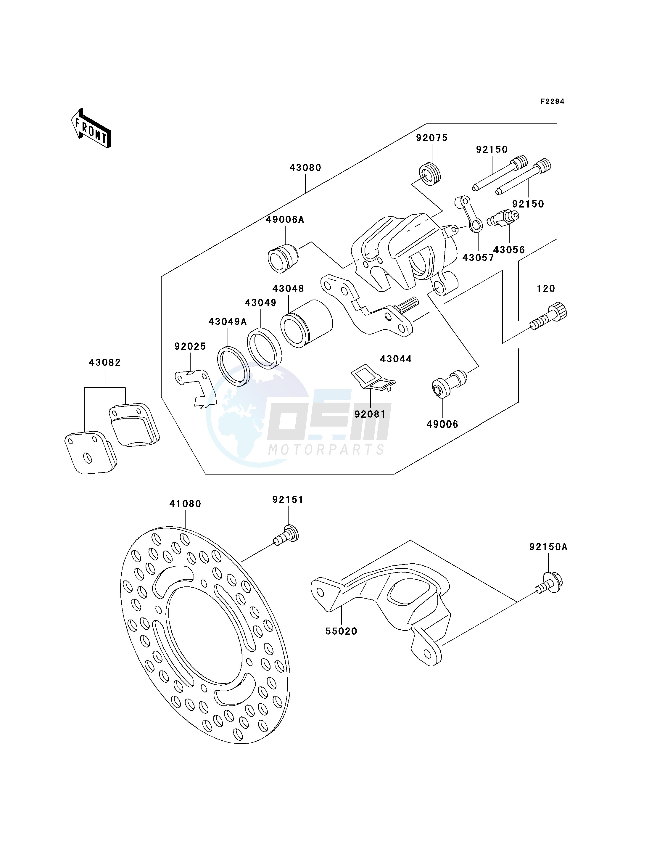 REAR BRAKE image