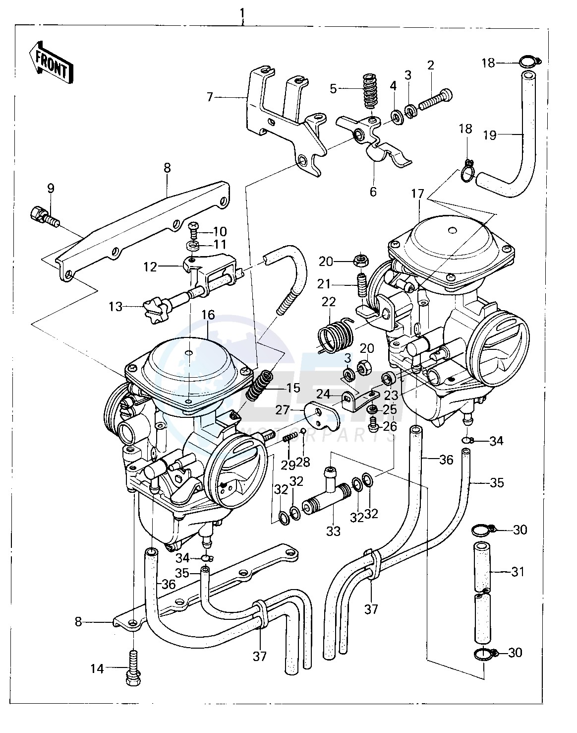 CARBURETOR ASSY image