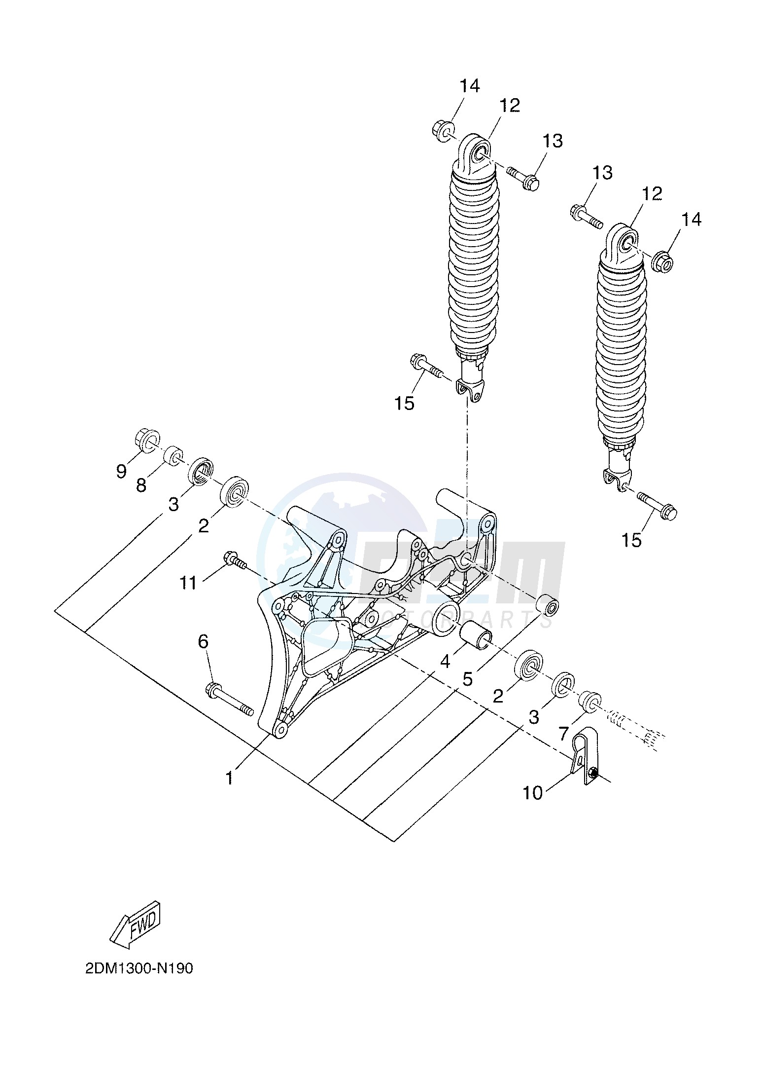 REAR ARM & SUSPENSION image