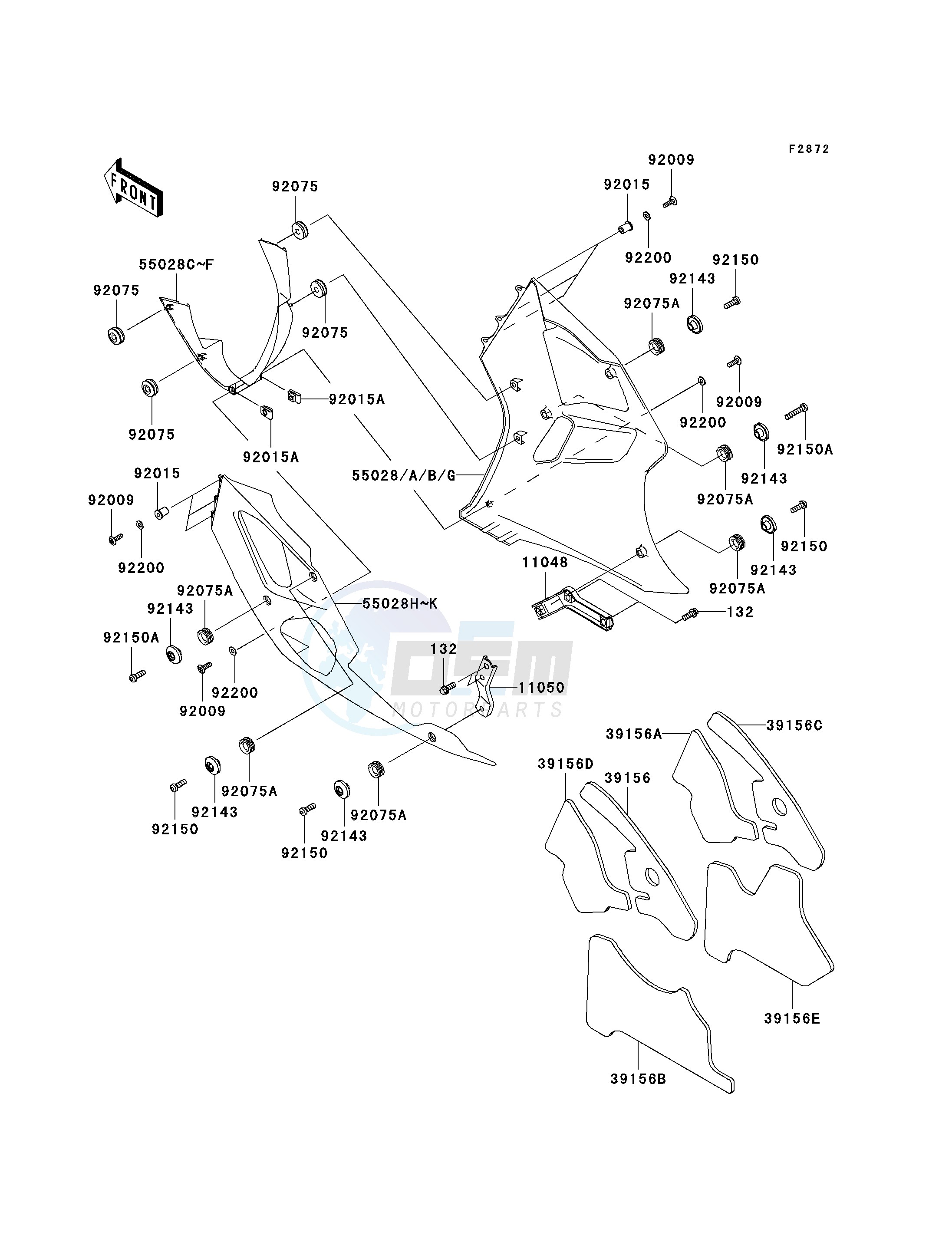 COWLING LOWERS blueprint