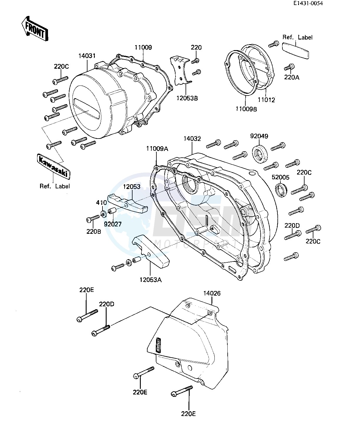 ENGINE COVERS blueprint