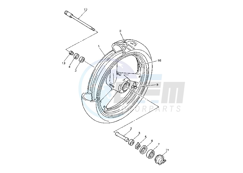 FRONT WHEEL image