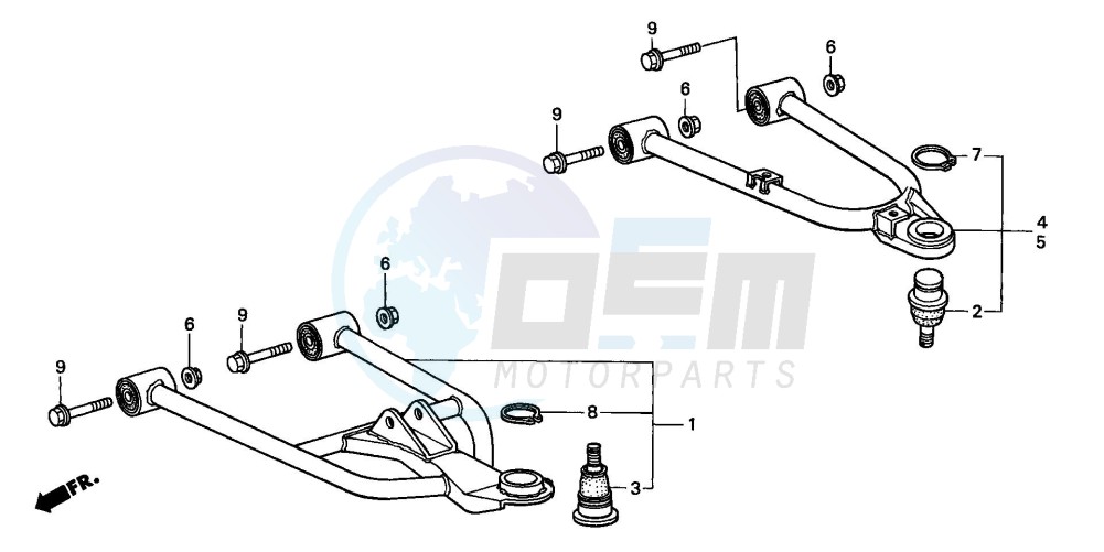 FRONT ARM blueprint