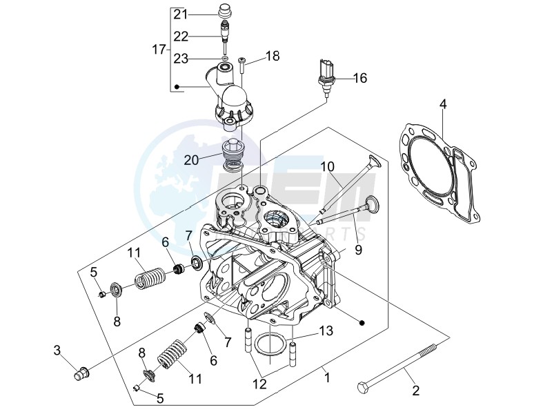 Head unit - Valve image