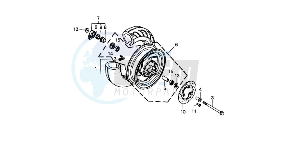 FRONT WHEEL image