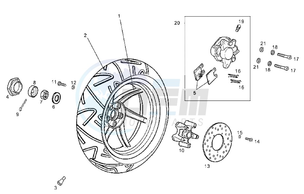 Rear Wheel (2) blueprint