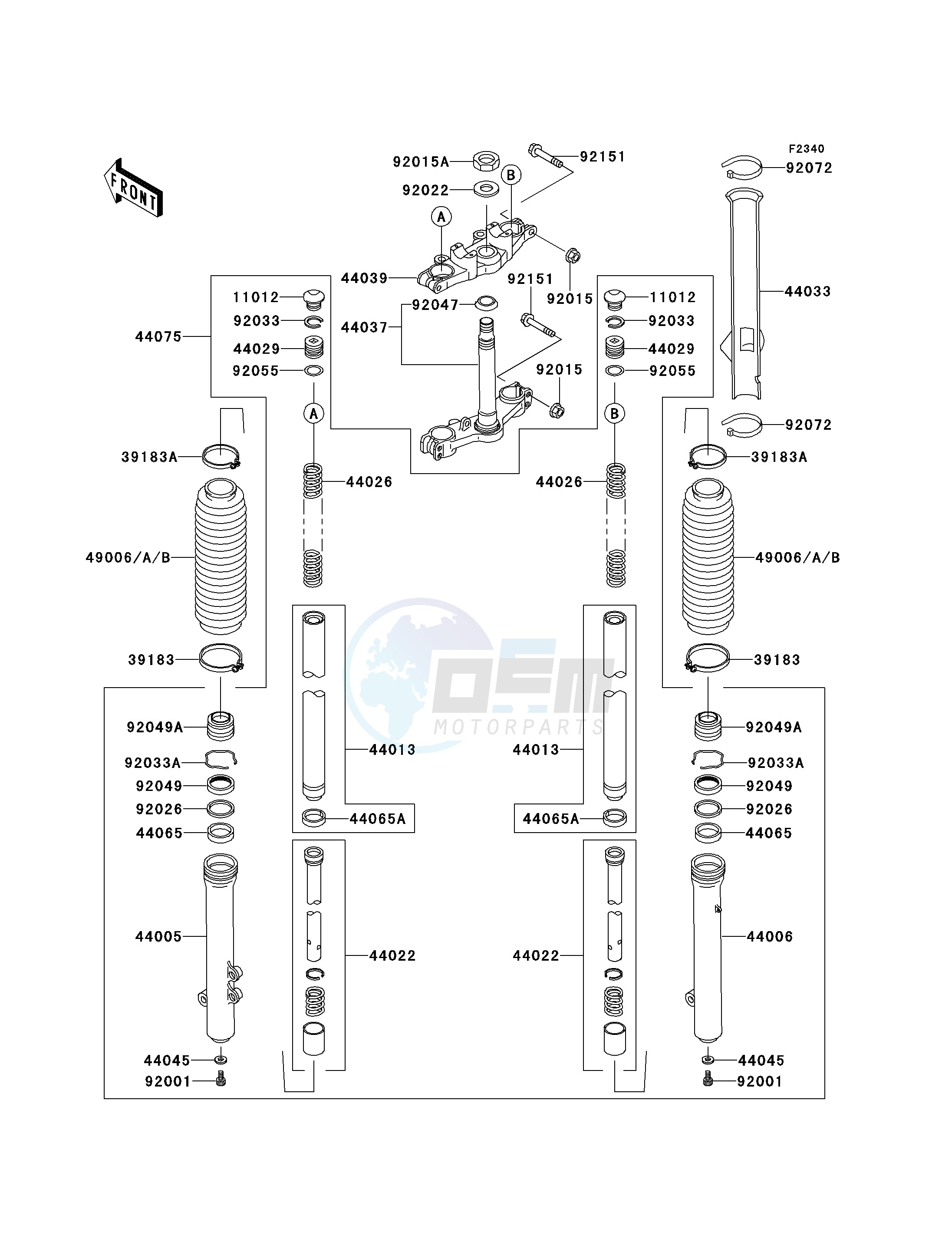 FRONT FORK image