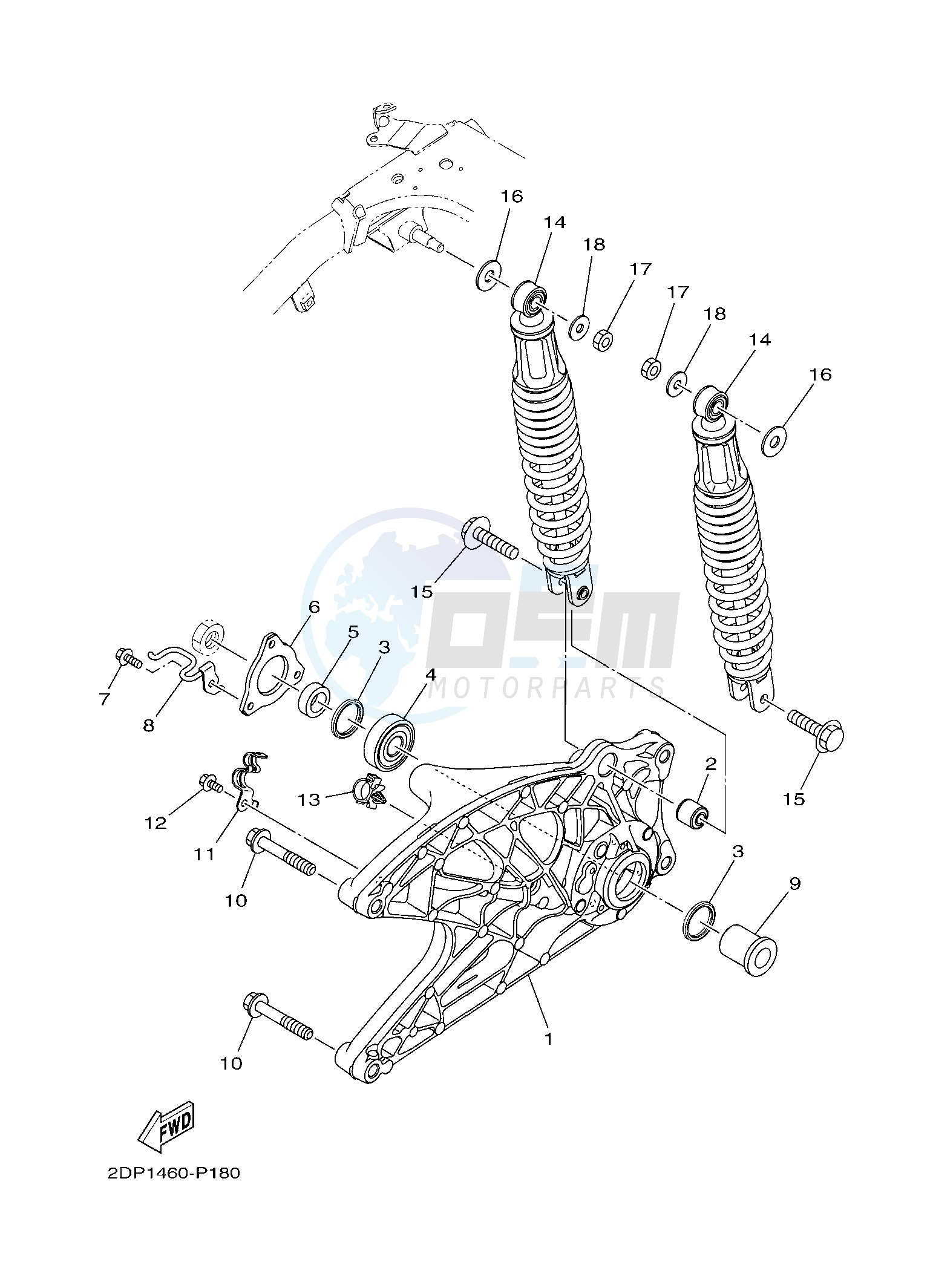 REAR ARM & SUSPENSION image