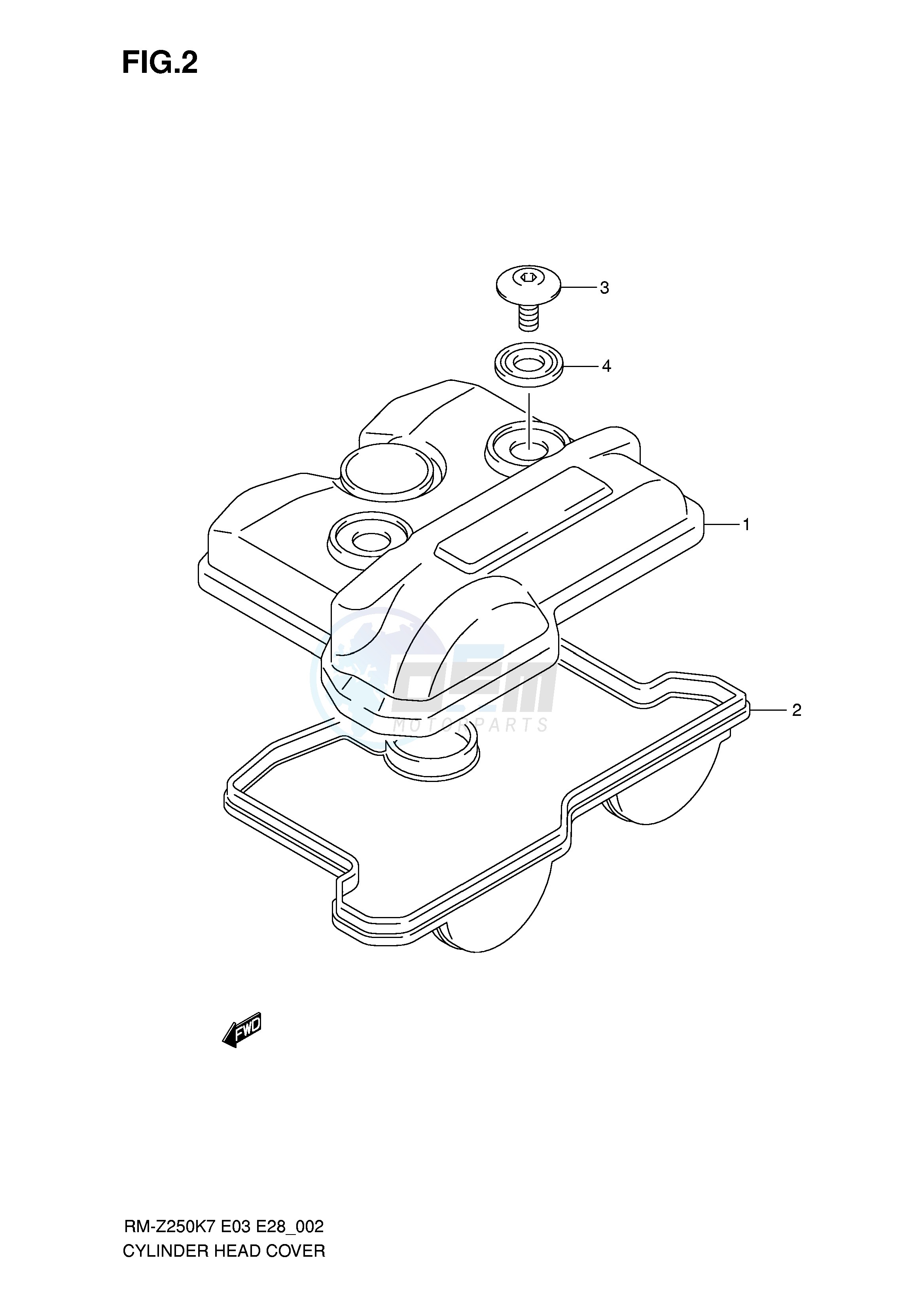 CYLINDER HEAD COVER image