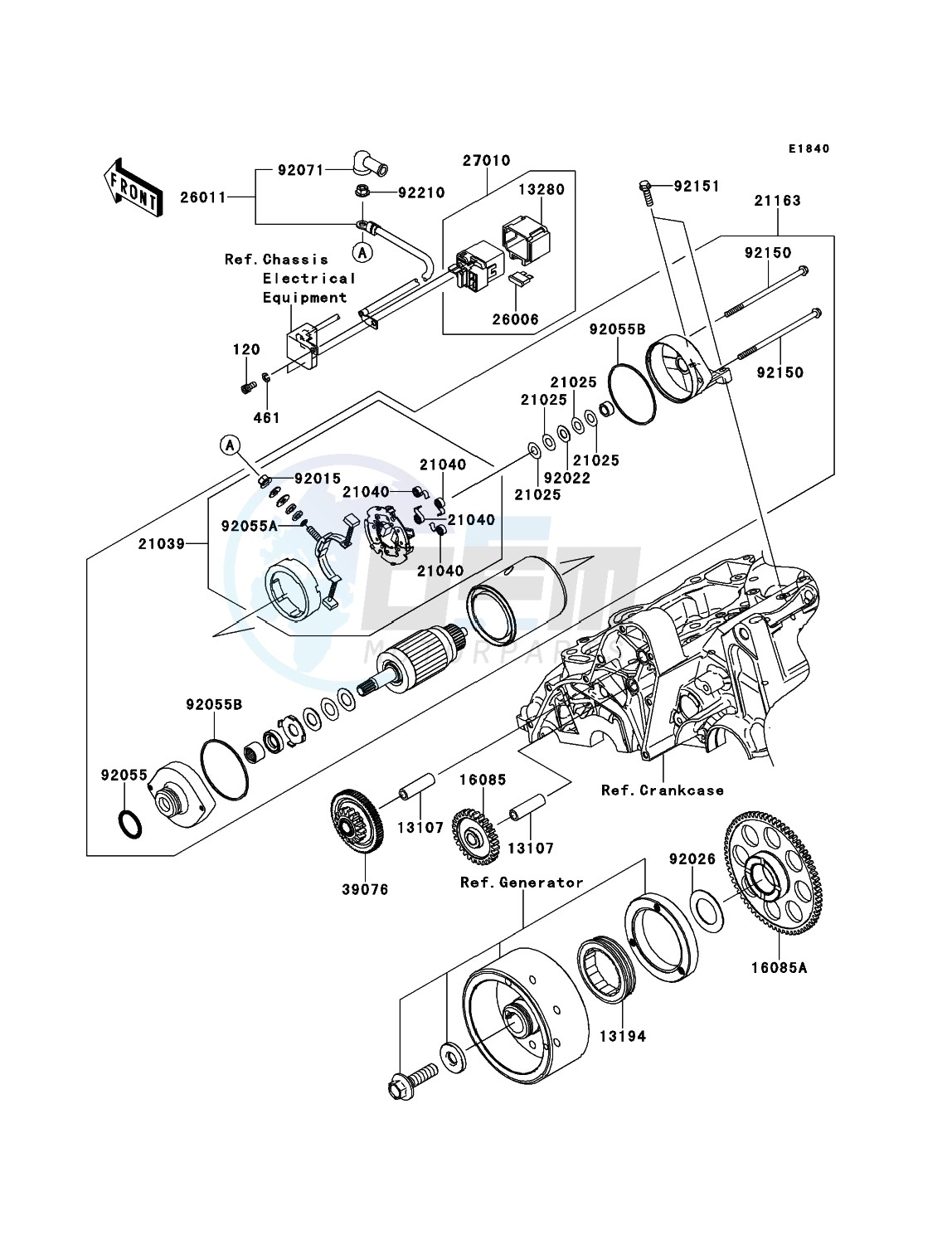 Starter Motor(-ER650AE046804) image