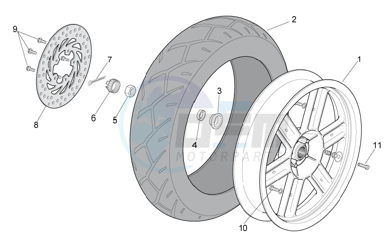 Rear Wheel blueprint