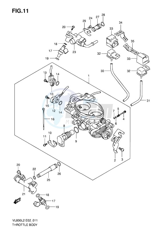 THROTTLE BODY image