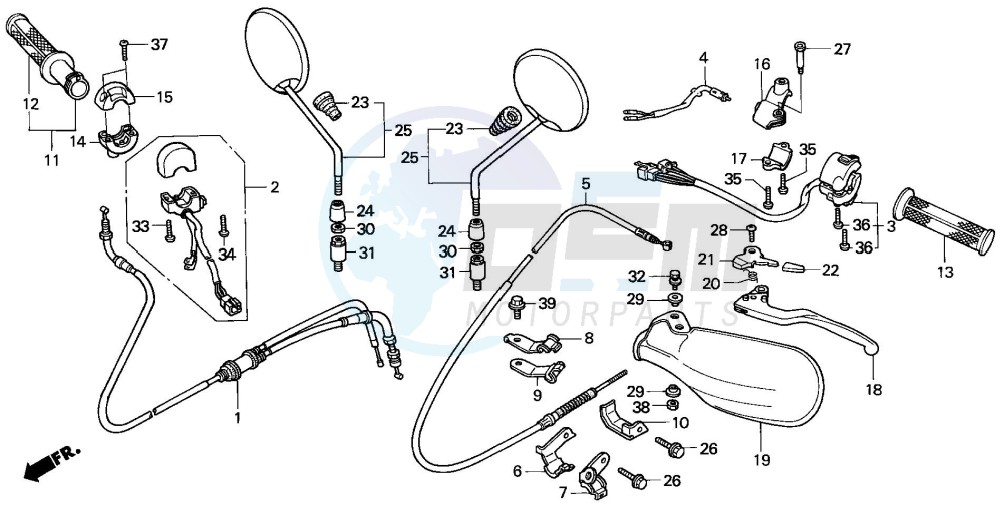 HANDLE LEVER/SWITCH/CABLE (2) image